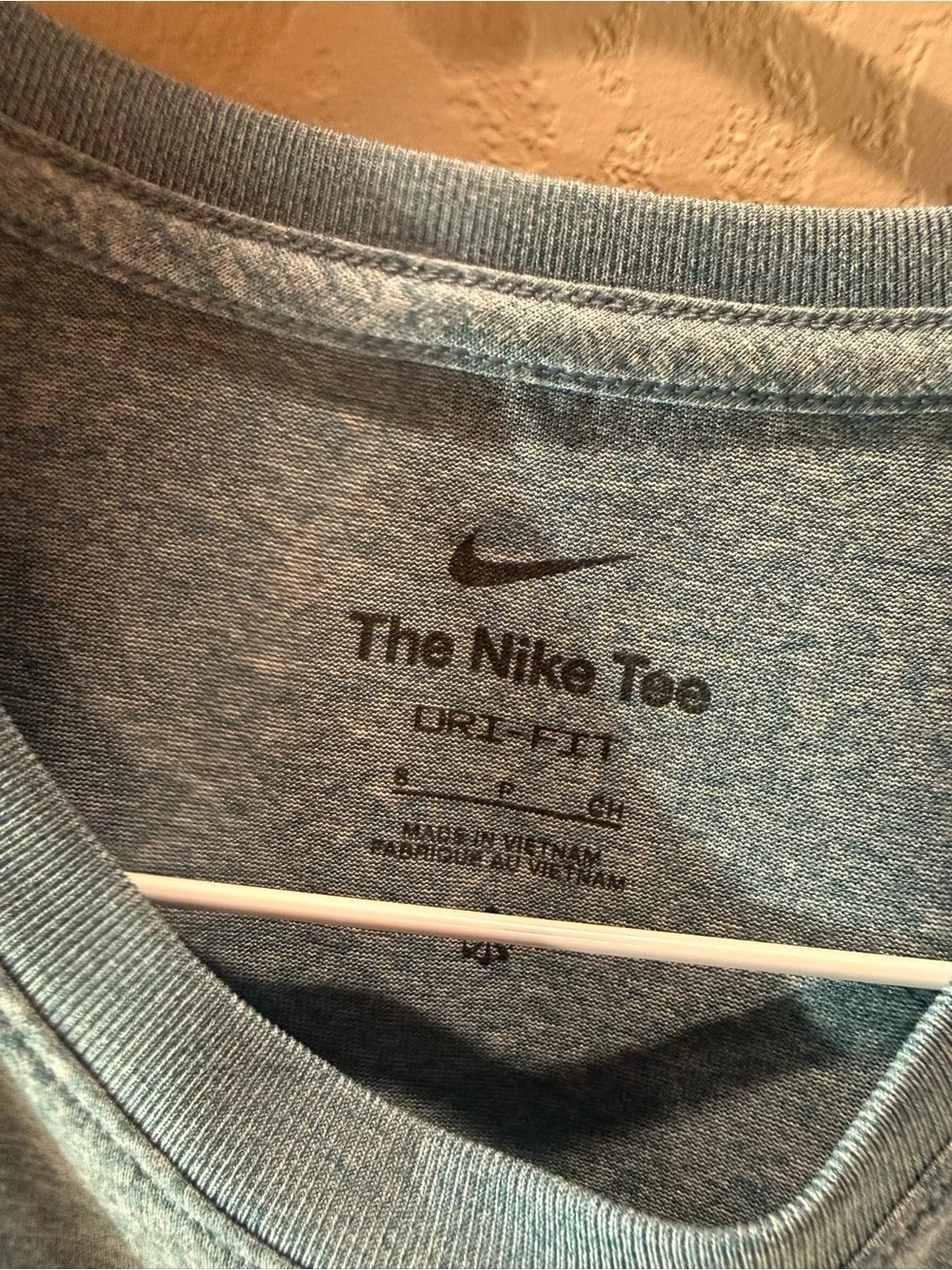 Nike Light Blue Heather Dri-FIT Short Sleeve Tee